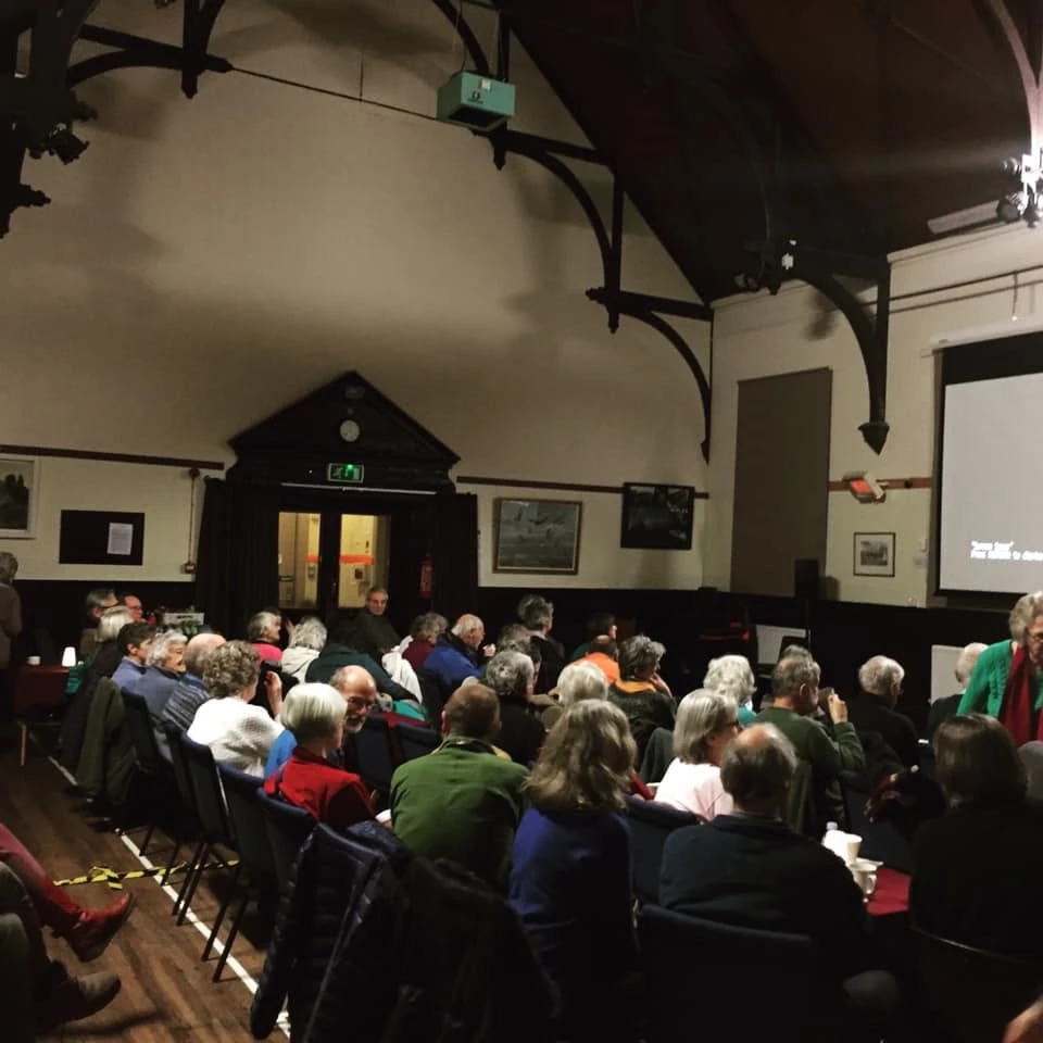 Dalry audience settles down to watch “Edie”