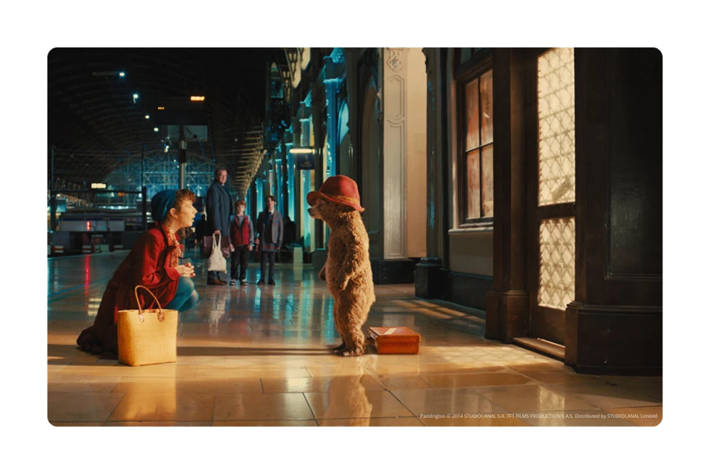 Paddington being offered some help